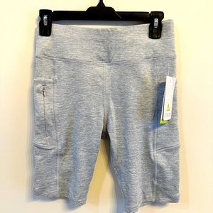 Brand new biker gray shorts. Size S